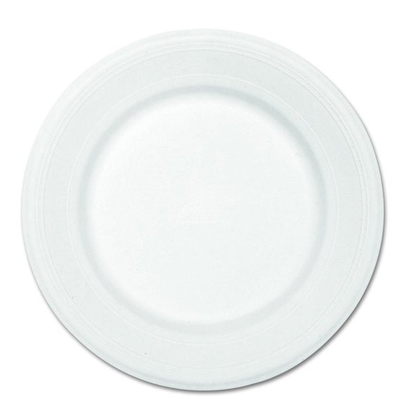 Huhtamaki Huhtamaki 21217 10.5 in. Dia. Paper Dinnerware Plate; White - Case of 500 21217